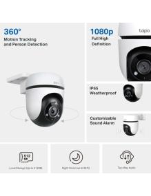 Cámara de Videovigilancia TP-Link Tapo TC40/ Visión Nocturna/ Control desde APP