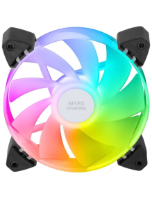 Pack 3 Ventiladores Invertidos Mars Gaming MF-3AR/ 12cm/ ARGB