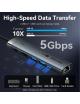 Docking USB Tipo-C Vention TGNHB/ 1xUSB 3.2 Tipo-C/ 2xUSB/ 1xHDMI/ 1xRJ45/ 1xUSB Tipo-C PD