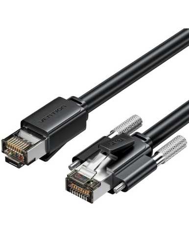 Cable de Red RJ45 SFTP Vention IBUBJ Cat.6/ 5m/ Negro