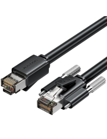 Cable de Red RJ45 SFTP Vention IBUBL Cat.6/ 10m/ Negro