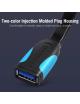 Cable Alargador USB 3.0 Vention VAS-A13-B100/ USB Macho - USB Hembra/ 5Gbps/ 1m/ Negro y Azul