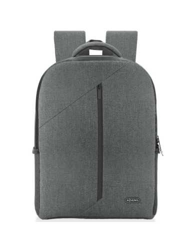 Mochila Aisens Premium ASBG-BP084-GR para Portátiles hasta 15.6'/ Gris