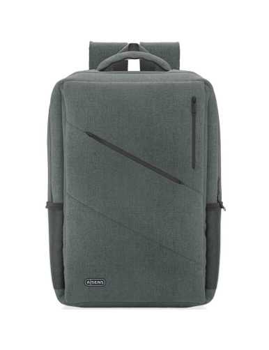 Mochila Aisens Urbana y de Oficina ASBG-BP085-GR para Portátiles hasta 15.6'/ Gris