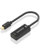 Cable Conversor Aisens A125-0904/ Mini DisplayPort Macho - HDMI Hembra/ 15cm/ Negro