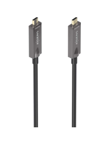 Cable USB 3.1 Tipo-C Aisens A157-0884/ USB Tipo-C Macho - USB Tipo-C Macho/ Hasta 60W/ 10Gbps/ 7.5m/ Negro