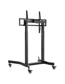 Soporte de Suelo Motorizado con Ruedas Aisens FTF100E-271 para TV de 55-100'/ hasta 120kg