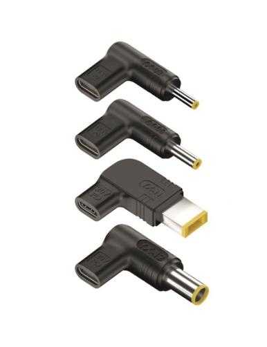 Pack 4 Clavijas para Portátil Lenovo NGS BUD-L/ DC - USB Tipo-C