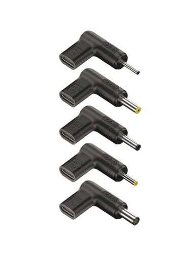 Pack 5 Clavijas para Portátil Asus NGS BUD-AS/ DC - USB Tipo-C