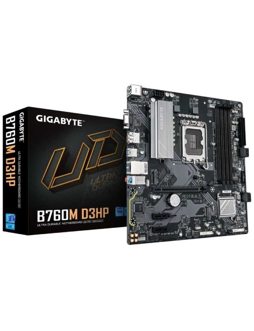 Placa Base Gigabyte B760M D3HP Socket 1700/ Micro ATX