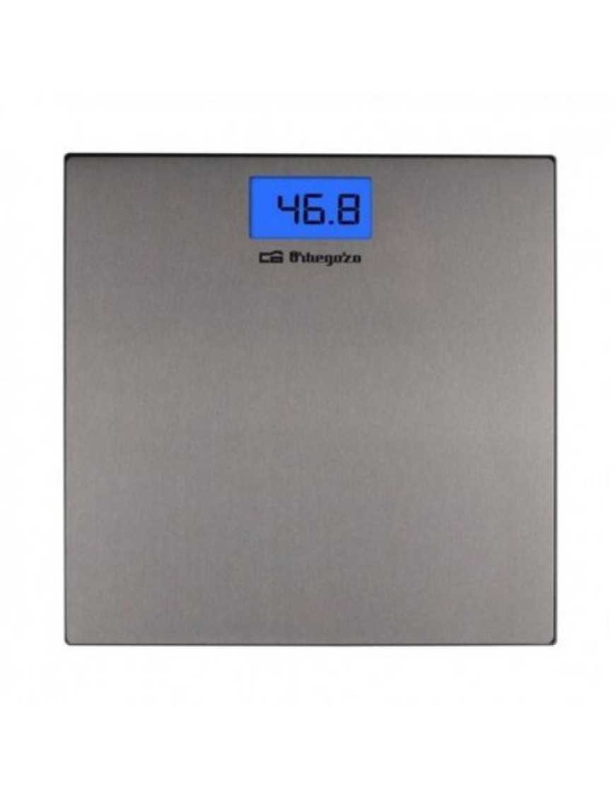 Báscula de Baño Orbegozo PB-2222 A/ Hasta 150kg/ Gris