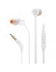 Auriculares Intrauditivos JBL Tune 160/ con Micrófono/ Jack 3.5/ Blancos