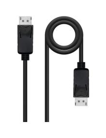 Cable DisplayPort Nanocable 10.15.2701-L150/ DisplayPort Macho - DisplayPort Macho/ 1.5m/ Negro