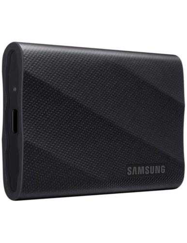 Disco Externo SSD Samsung Portable T9 4TB/ USB 3.2/ Negro