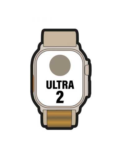 Apple Watch Ultra 2/ GPS/ Cellular/ 49mm/ Caja de Titanio/ Correa Loop Alpine Canela Pequeña