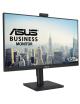 Monitor Profesional Asus BE249QFK 24'/ Full HD/ Webcam/ Negro