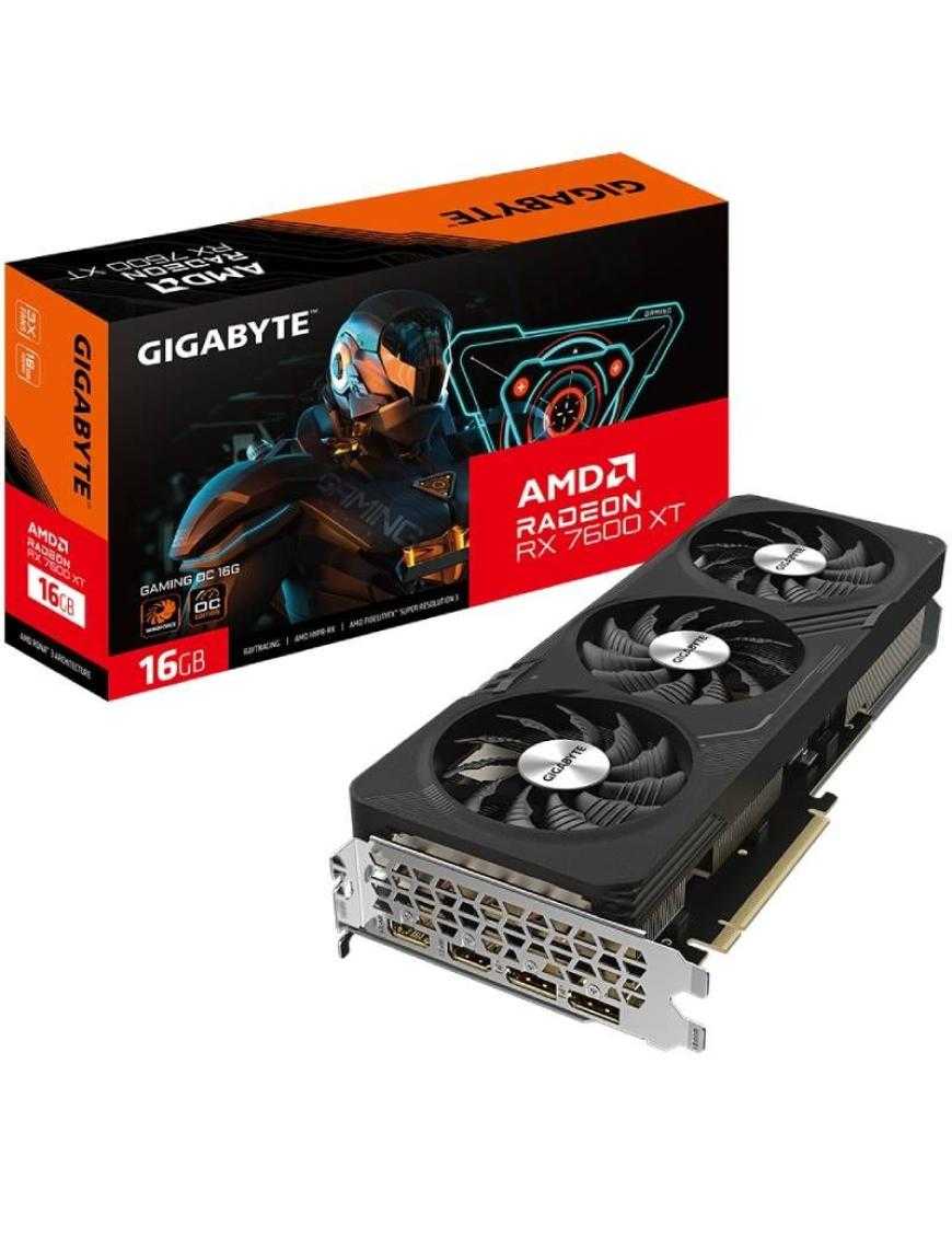 Tarjeta Gráfica Radeon RX 7600 XT Gaming OC/ 16GB GDDR6