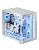 Caja Gaming Semitorre Mars Gaming MC-FUSION/ Blanca