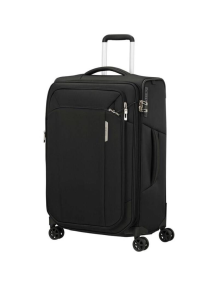 Maleta Mediana Samsonite Respark Expansible 67cm/ 66x43x33cm/ 4 Ruedas/ Negra