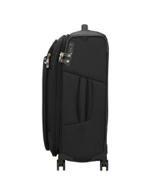 Maleta Mediana Samsonite Respark Expansible 67cm/ 66x43x33cm/ 4 Ruedas/ Negra