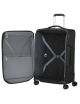 Maleta Mediana Samsonite Respark Expansible 67cm/ 66x43x33cm/ 4 Ruedas/ Negra