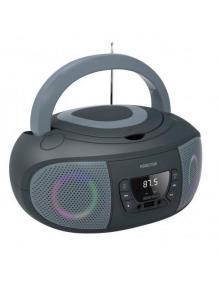 Radio CD Fonestar BOOM-GO-G/ 13W/ Gris