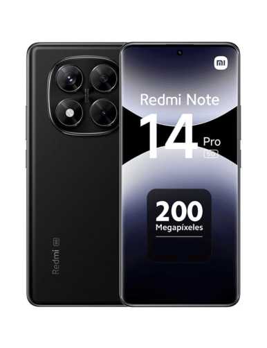 Smartphone Xiaomi Redmi Note 14 Pro 8GB/ 256GB/ '/ 5G/ Negro Medianoche Smartphone Xiaomi Redmi Note 14 Pro 8GB/ 256GB/ '/ 5G/ Negro Medianoche
