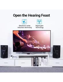 Convertidor de Audio Vention BDFB0-EU/ Entrada Toslink y RCA/ Salida 2x RCA