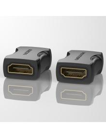 Adaptador HDMI 4K Vention AIRB0-2/ HDMI Hembra - HDMI Hembra/ Pack 2 Uds