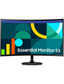 Monitor Curvo Samsung Essential Monitor S36GD S27D364GAU/ 27'/ Full HD/ Negro